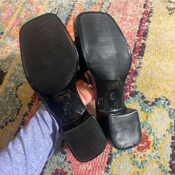 Madden Girl Black pumps rubber size 8.5 - Picture 2 of 6